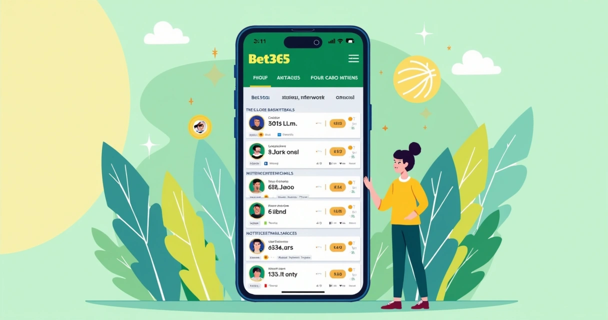 Painel de jogos do dia para apostas no app 
