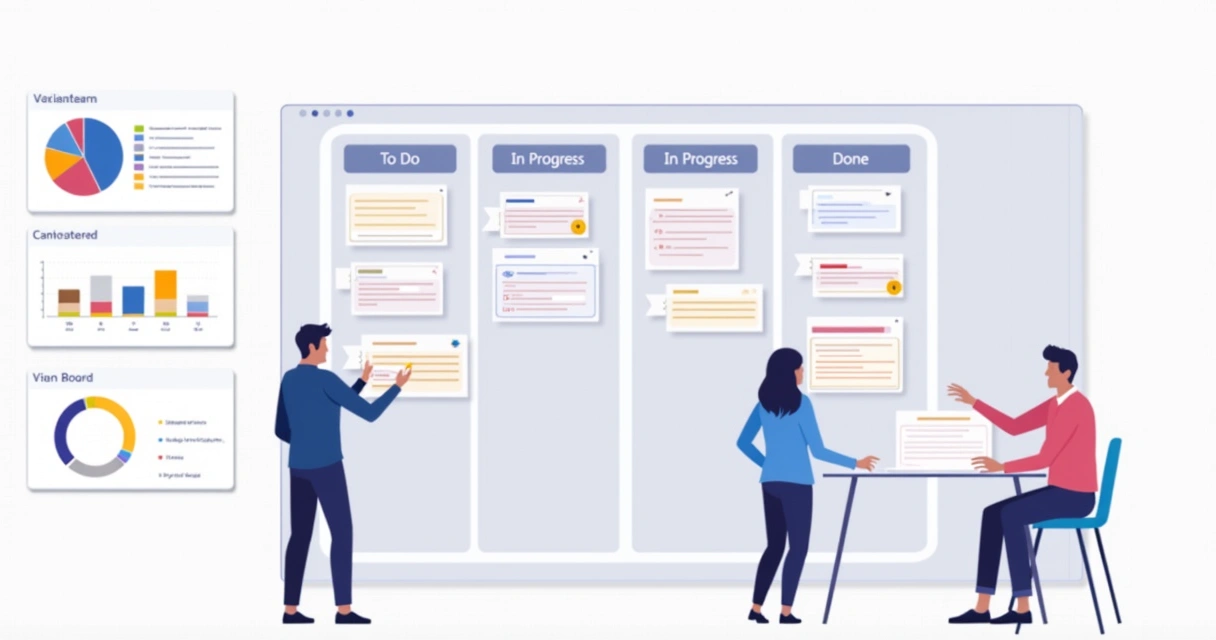 Painel Kanban no MS Project 2025