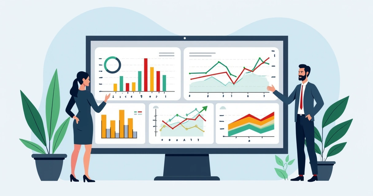 Painel com KPIs de segurança 