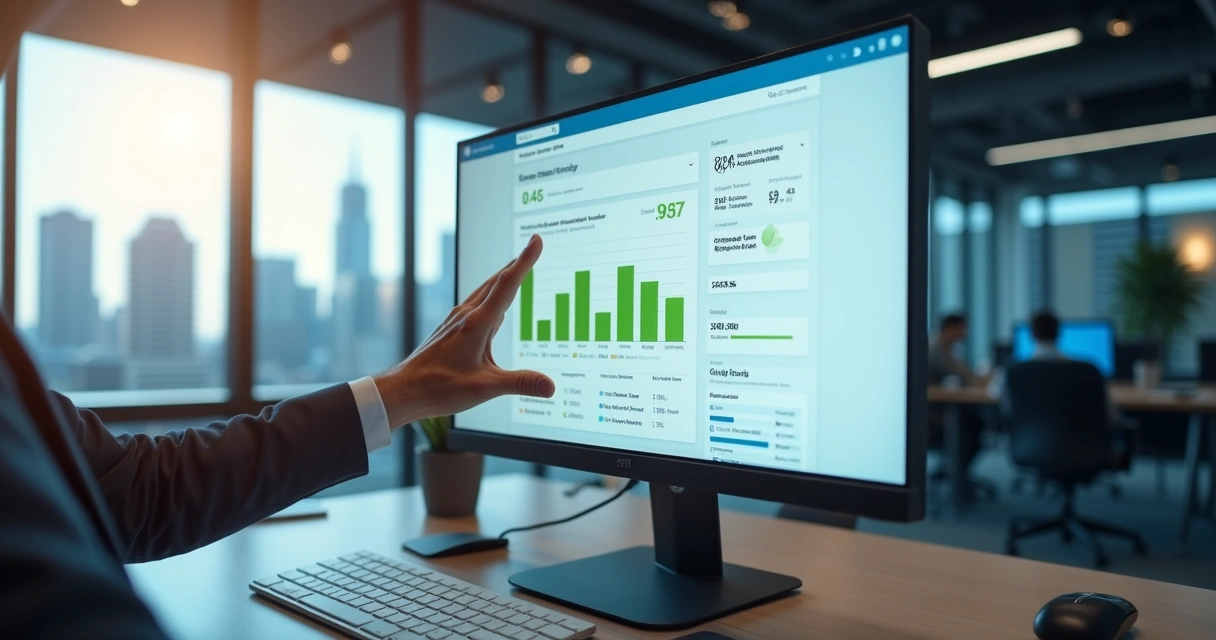 Painel de leads do LinkedIn com gráficos de crescimento e filtros aplicados 