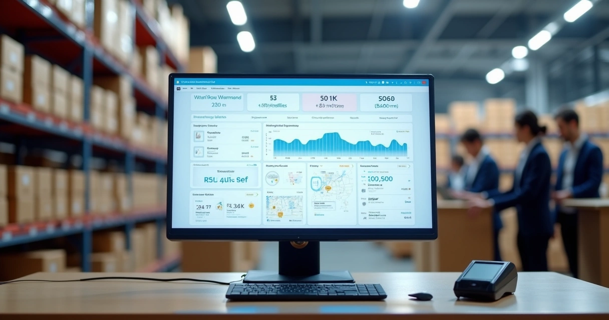 Painel logístico com pedidos e status em tempo real 