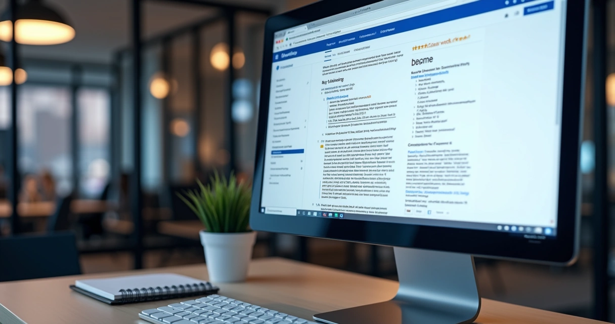 Tela com snippets ricos e marcações de microdados em landing page 