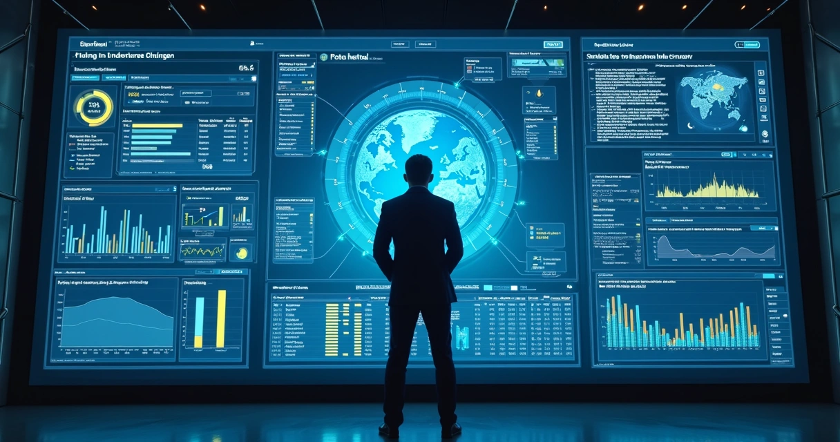 Monitoramento de agente de IA em painel digital com dados de integração 