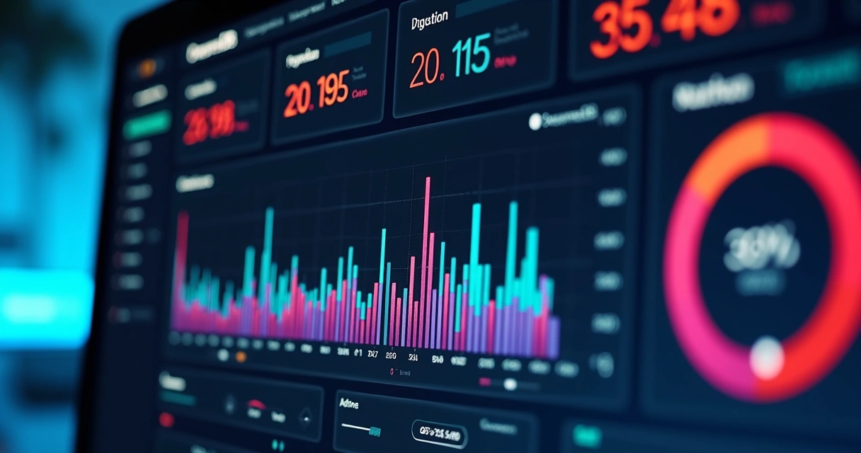 Painel de monitoramento DocumentDB exibindo anomalias e alertas 