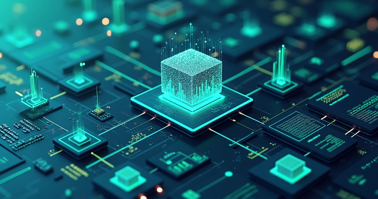 Painel digital com gráficos de monitoramento e alertas de IA 