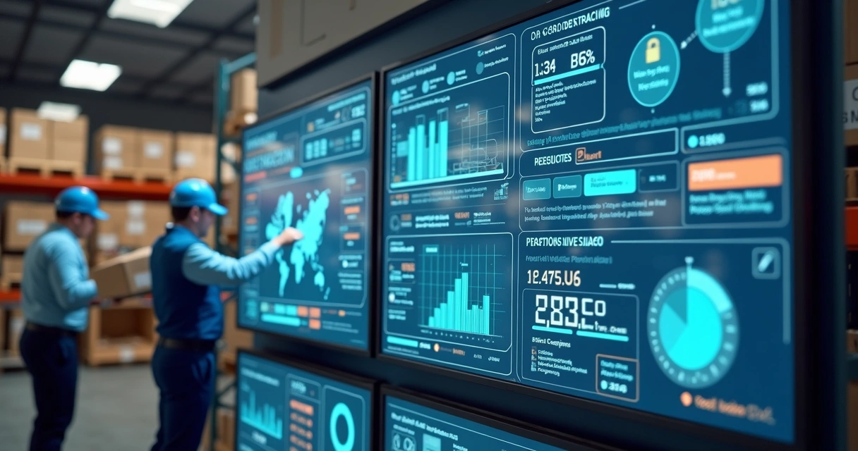 Painel digital com monitoramento de pedidos em tempo real 