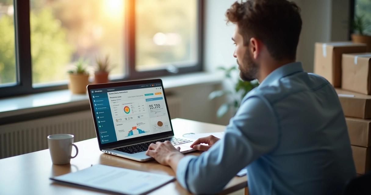 Painel de monitoramento de transações