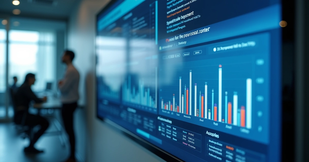 Painel com dashboard de monitoramento de documentos em vendas B2B 
