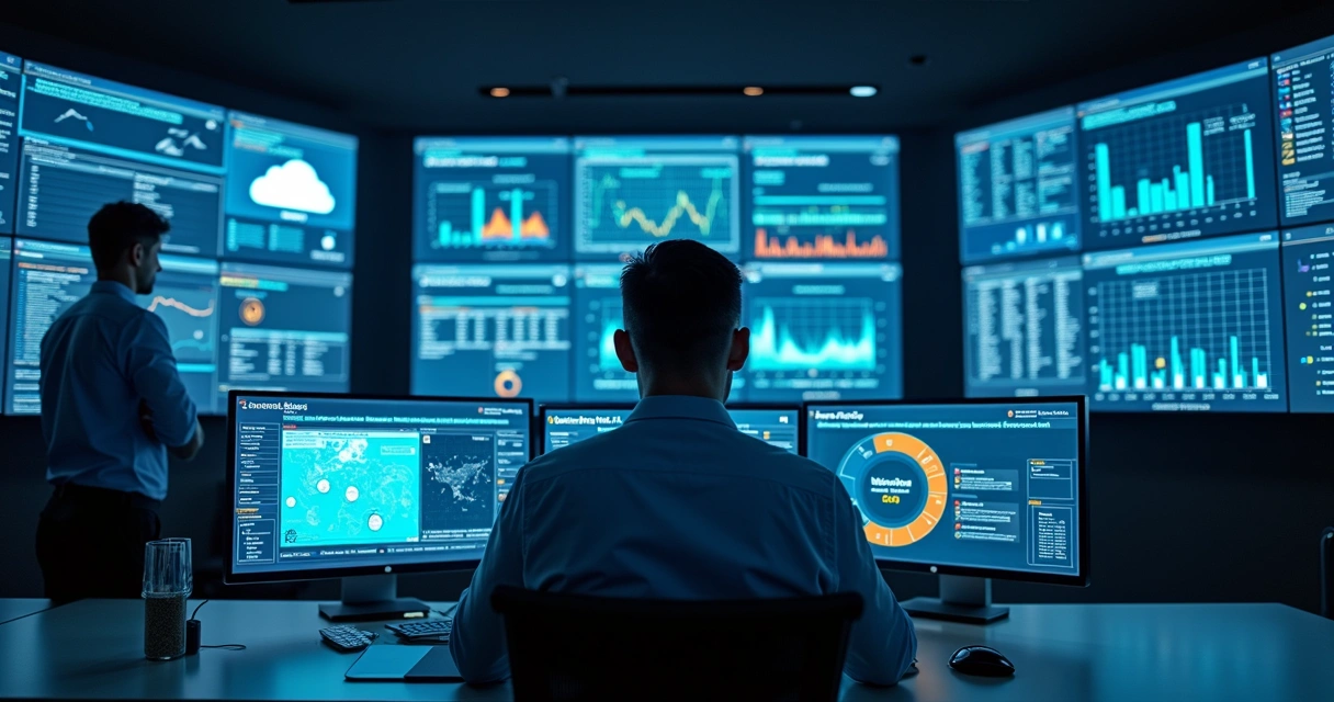 Painel unificado de monitoramento multi-cloud em operação 