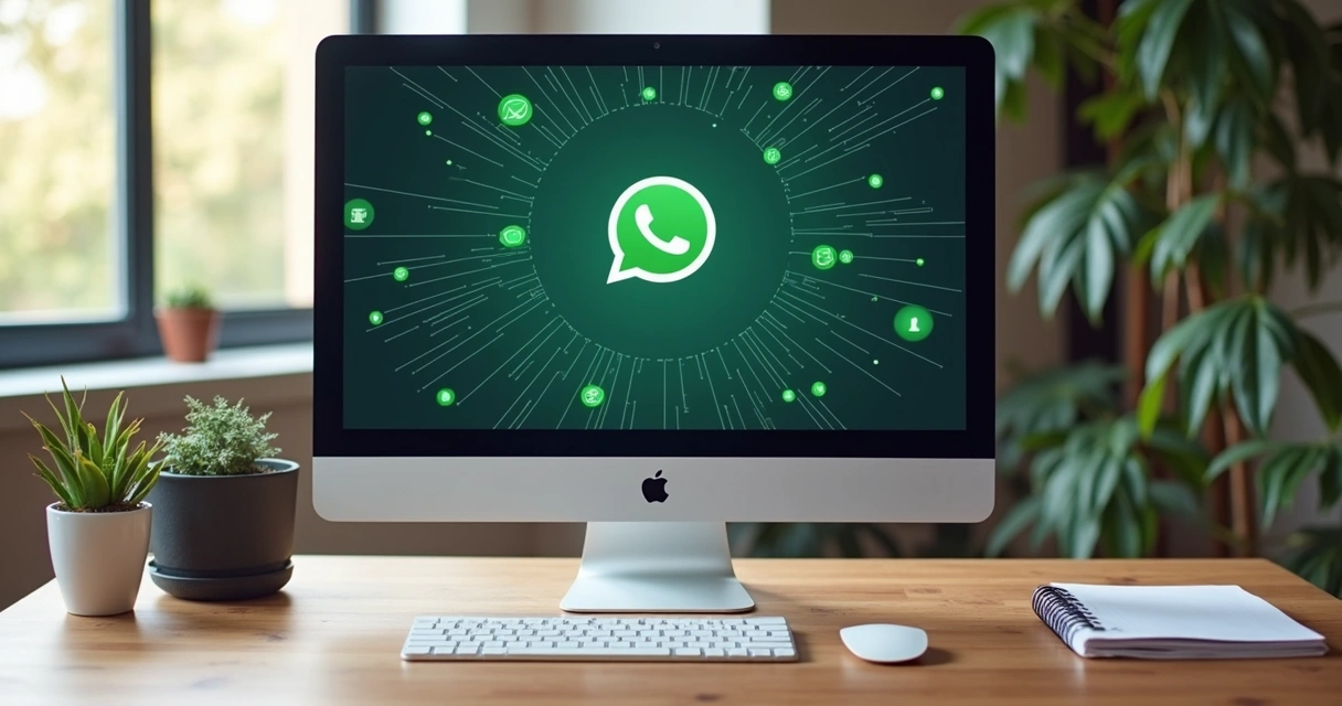 Painel do n8n mostrando um fluxo de automação do WhatsApp 