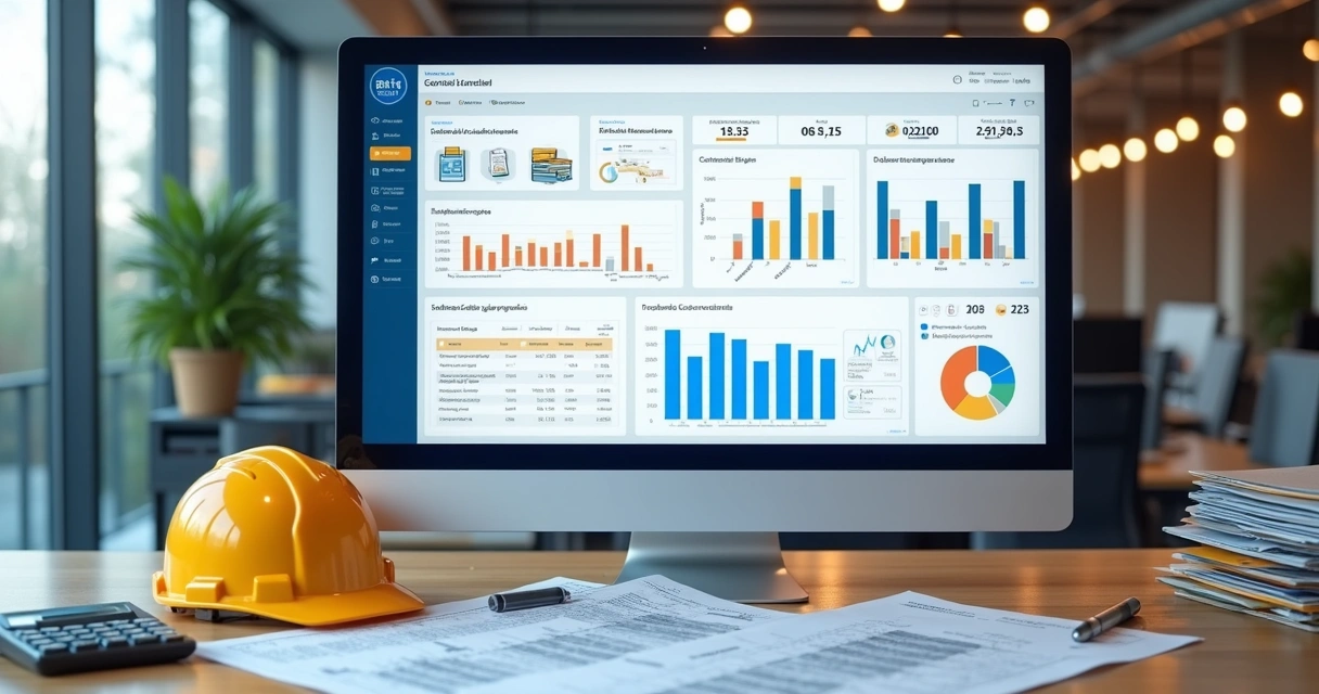 Painel digital de obra com dados integrados ao eSocial 