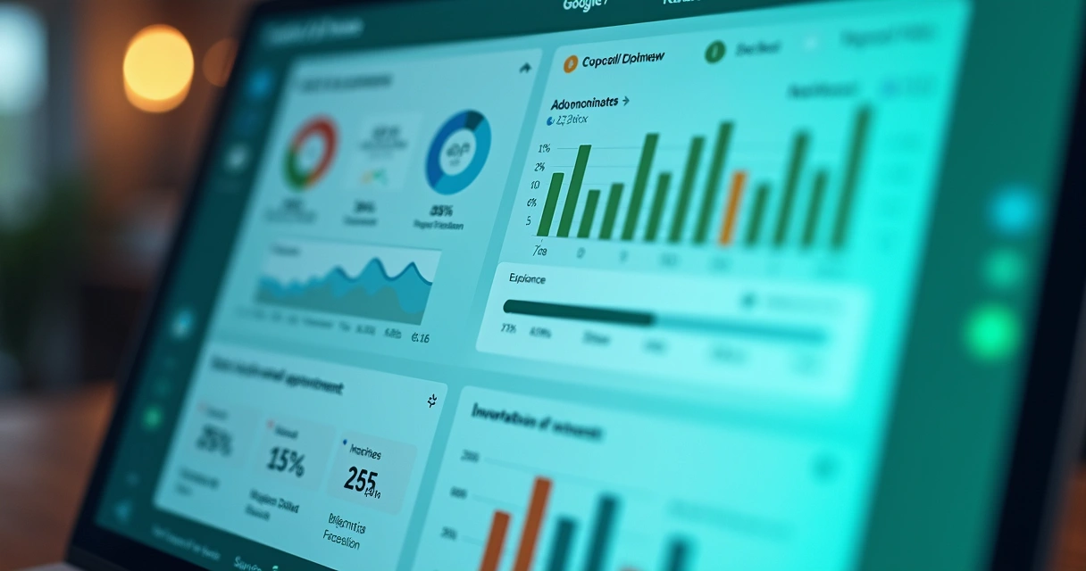 Painel digital mostrando orçamento de campanhas em odontologia 