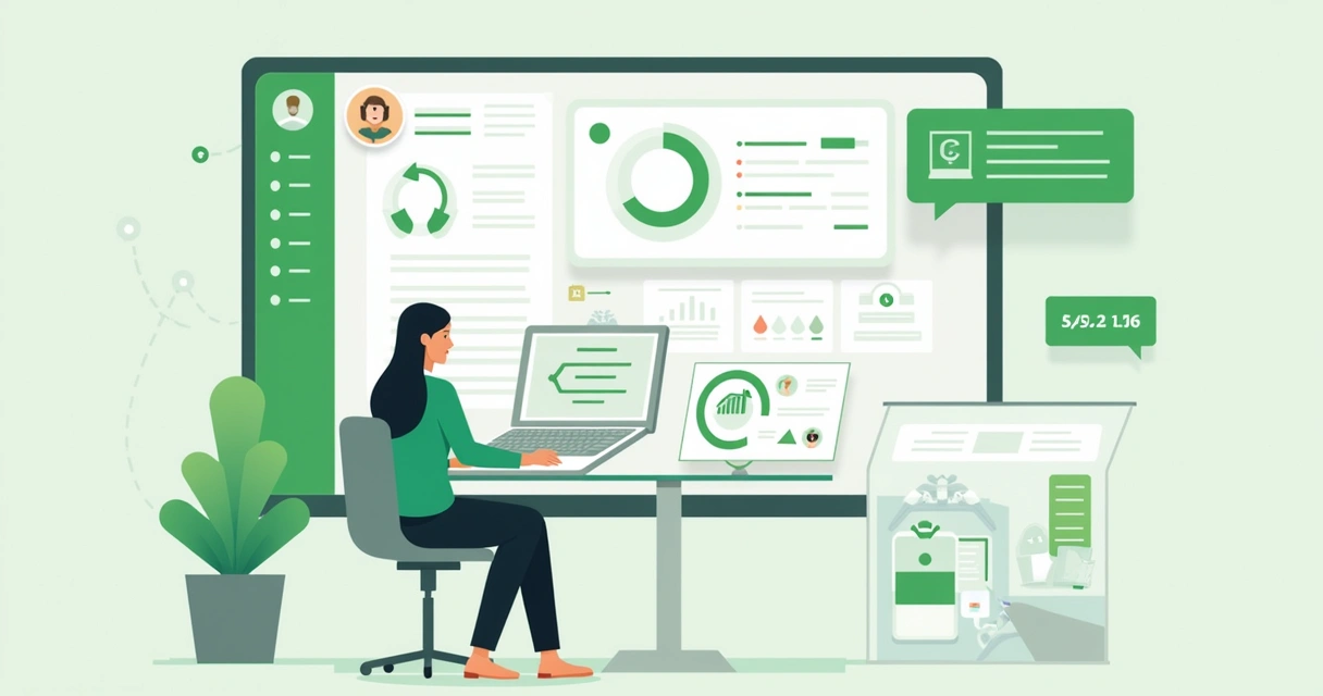 Painel digital mostra suporte ativo ao cliente 