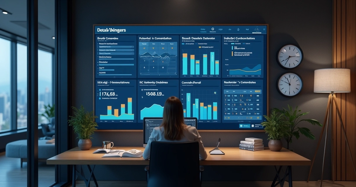 Painel digital de controle de prazos com destaque no prazo de contestação 