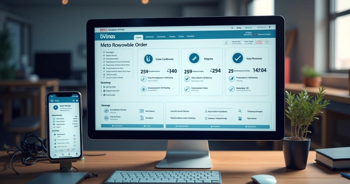 Painel de rastreamento online de pedido de peça automotiva 
