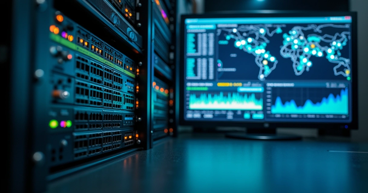 Painel de roteamento BGP em data center de provedor 