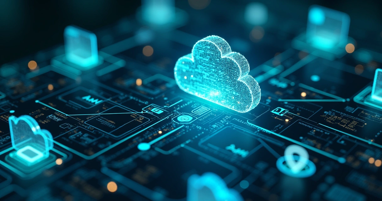 Painel digital exibindo proteção DLP em nuvem híbrida e servidores locais 