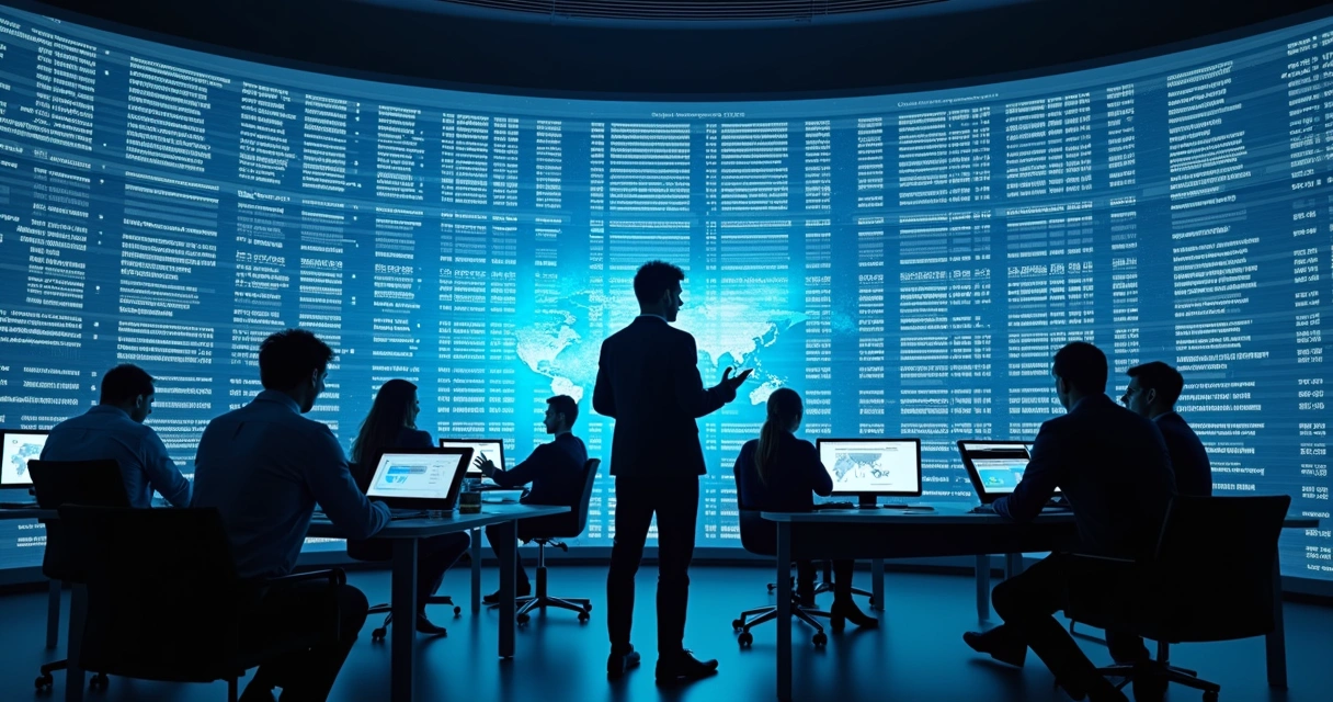 Painel digital com números de telefone, gráficos e dados cadastrais organizados 