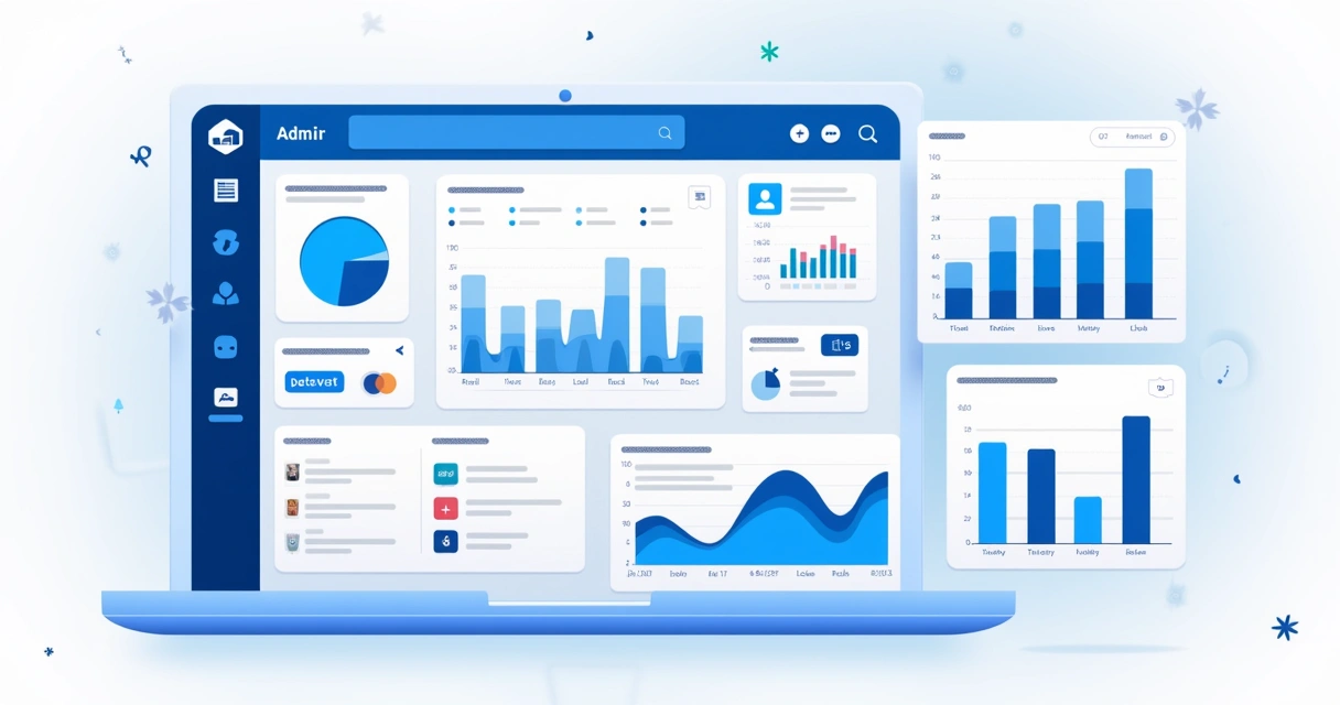 Painel de administração simplificado da loja virtual Tray
