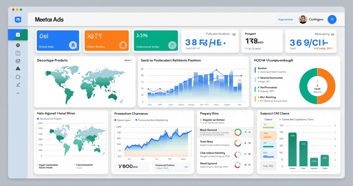 Painel unificado de campanhas Google Ads e Meta Ads 