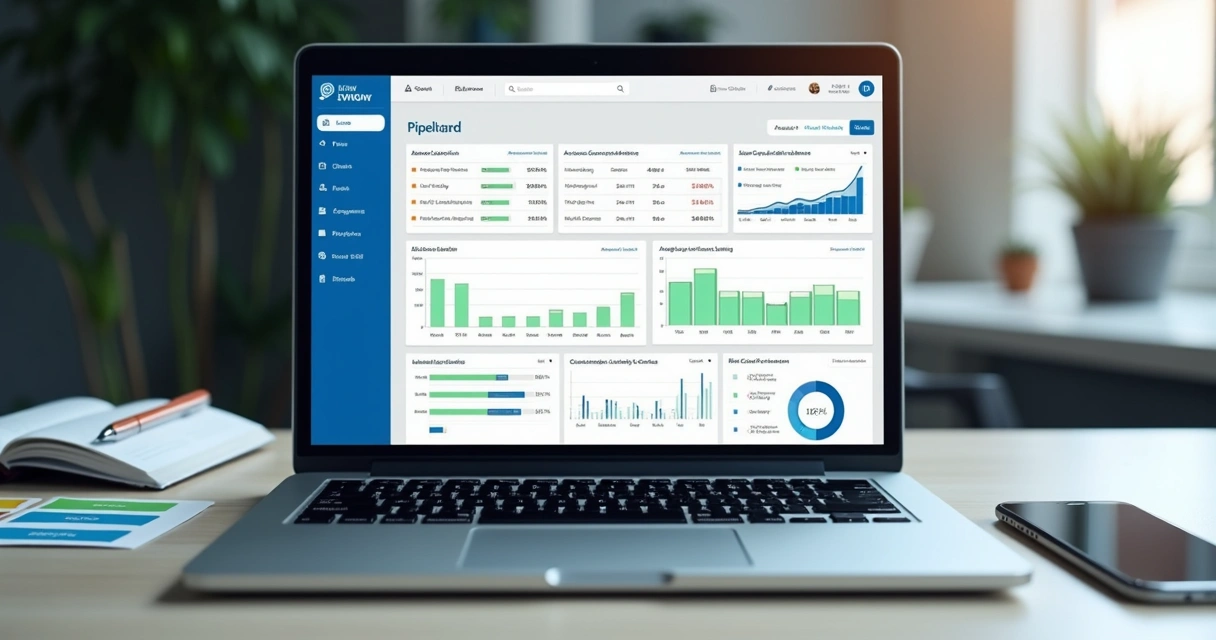 Painel de vendas com CRM e automações integradas 