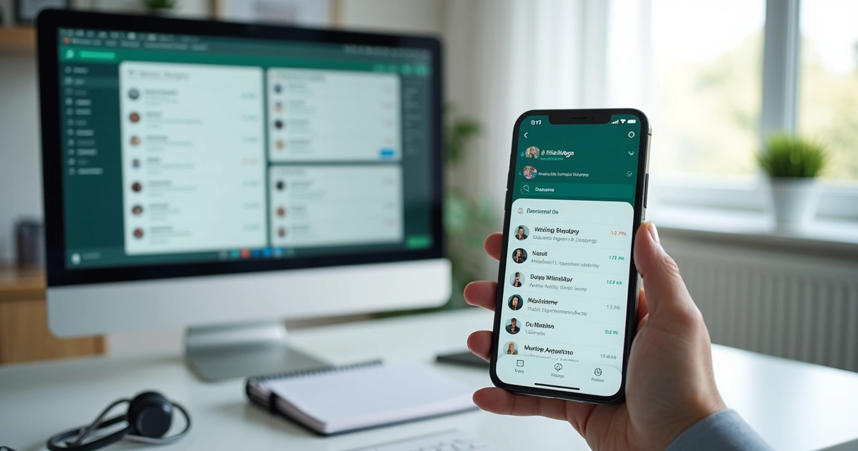 Painel com mensagens de leads e agenda clínica 