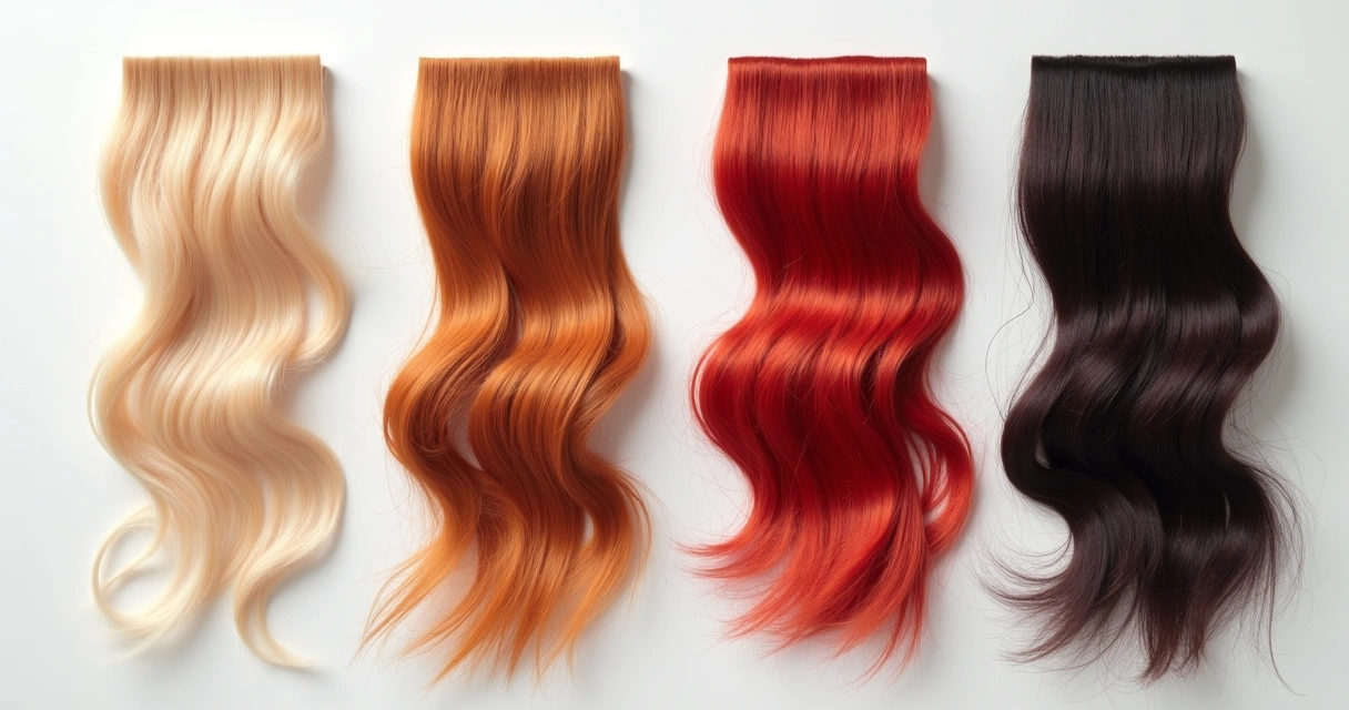 Exemplo de paleta cromática para diferentes tipos de cabelo conforme as estações do ano 