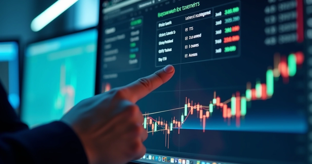 Ajuste de parâmetros em tela de algoritmo de trading 