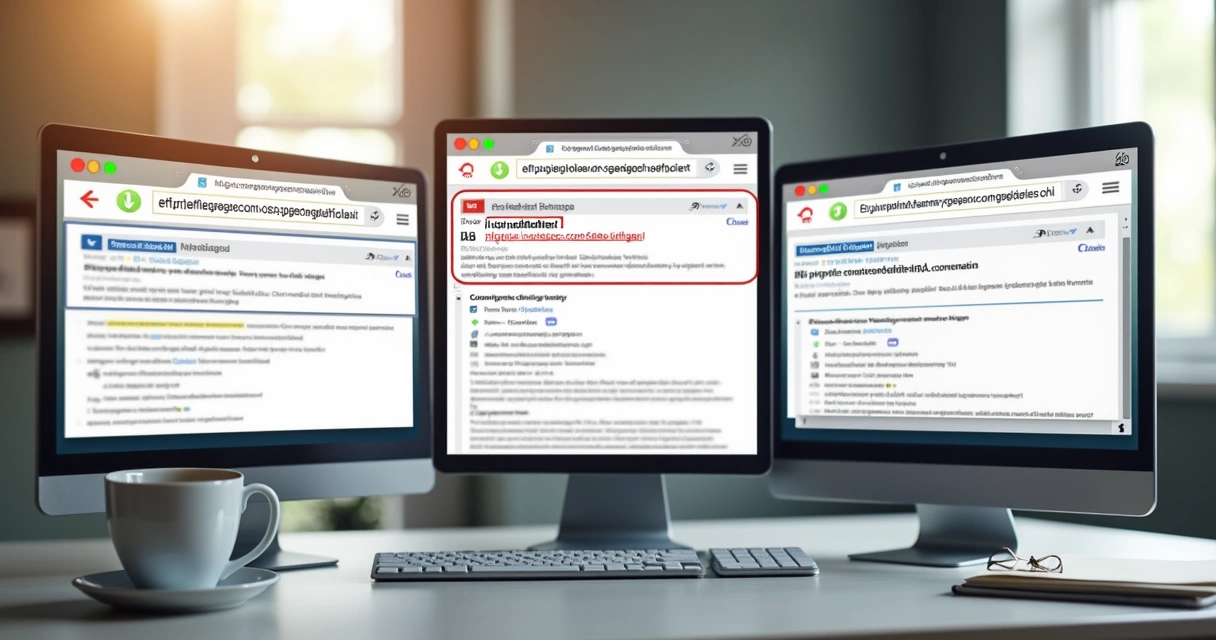 Exemplo de URLs com tags UTM para diferentes campanhas 