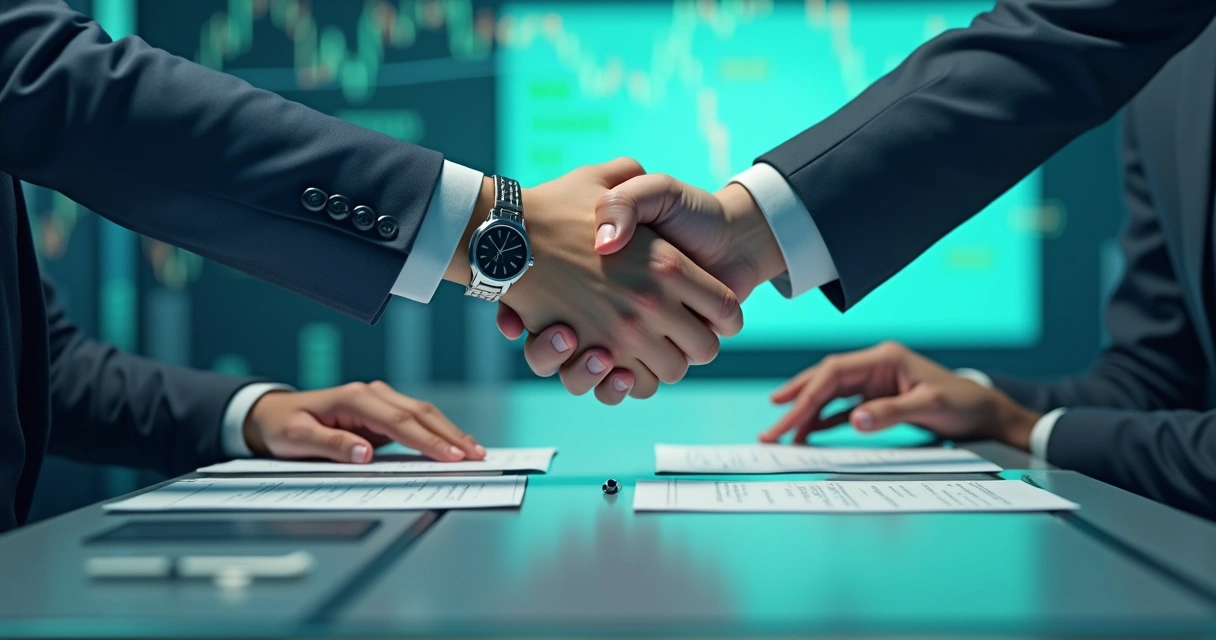 Como apresentar o programa de parceiros para o board Representação de empresas firmando parceria para crescimento
