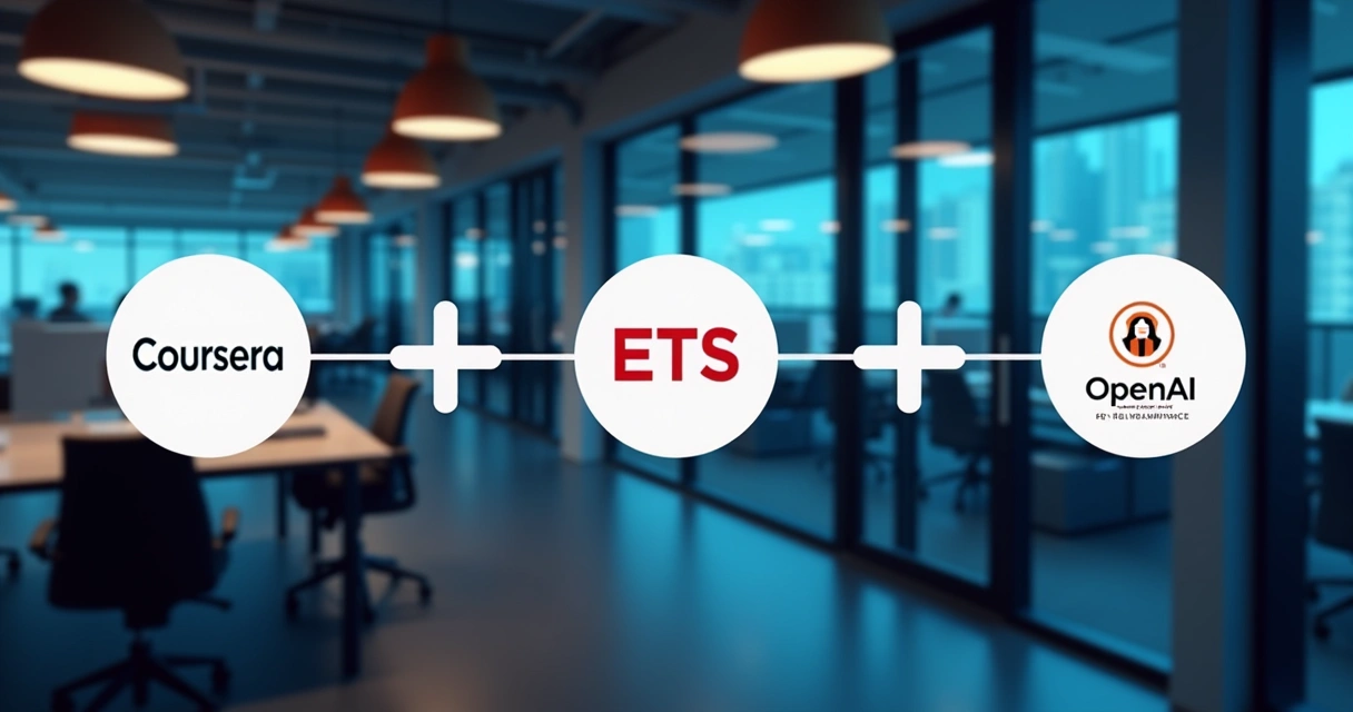 Parceiros institucionais conectados pela certificação OpenAI AI Foundations 