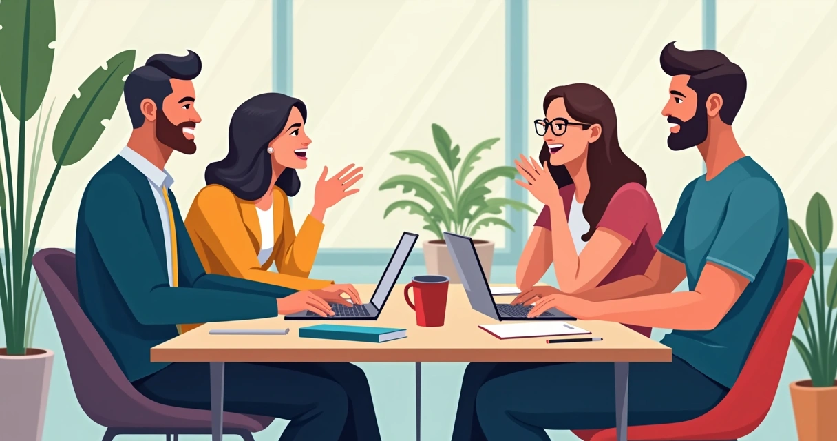 Representantes sindicais e acadêmicos em roda de conversa colaborativa