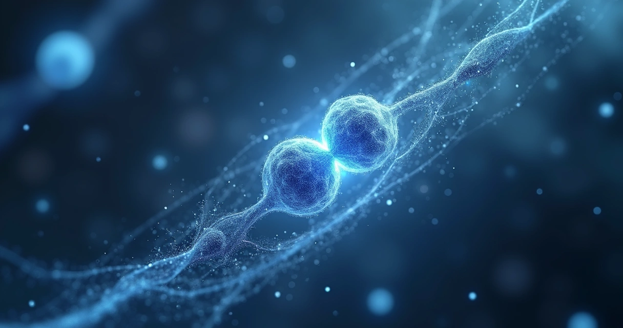 Ilustração de pares de partículas se formando 