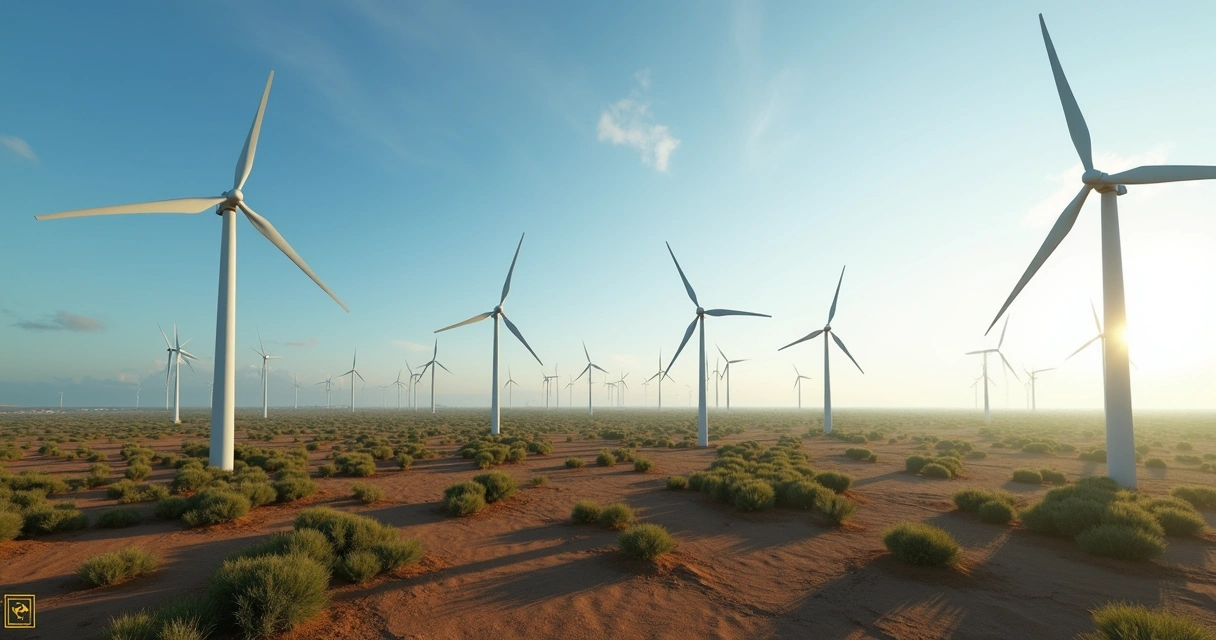 Turbinas de energia eólica no Nordeste brasileiro