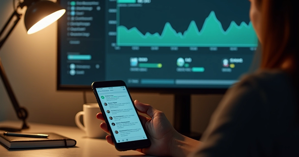 Gráfico mostrando queda de participação em grupo WhatsApp 