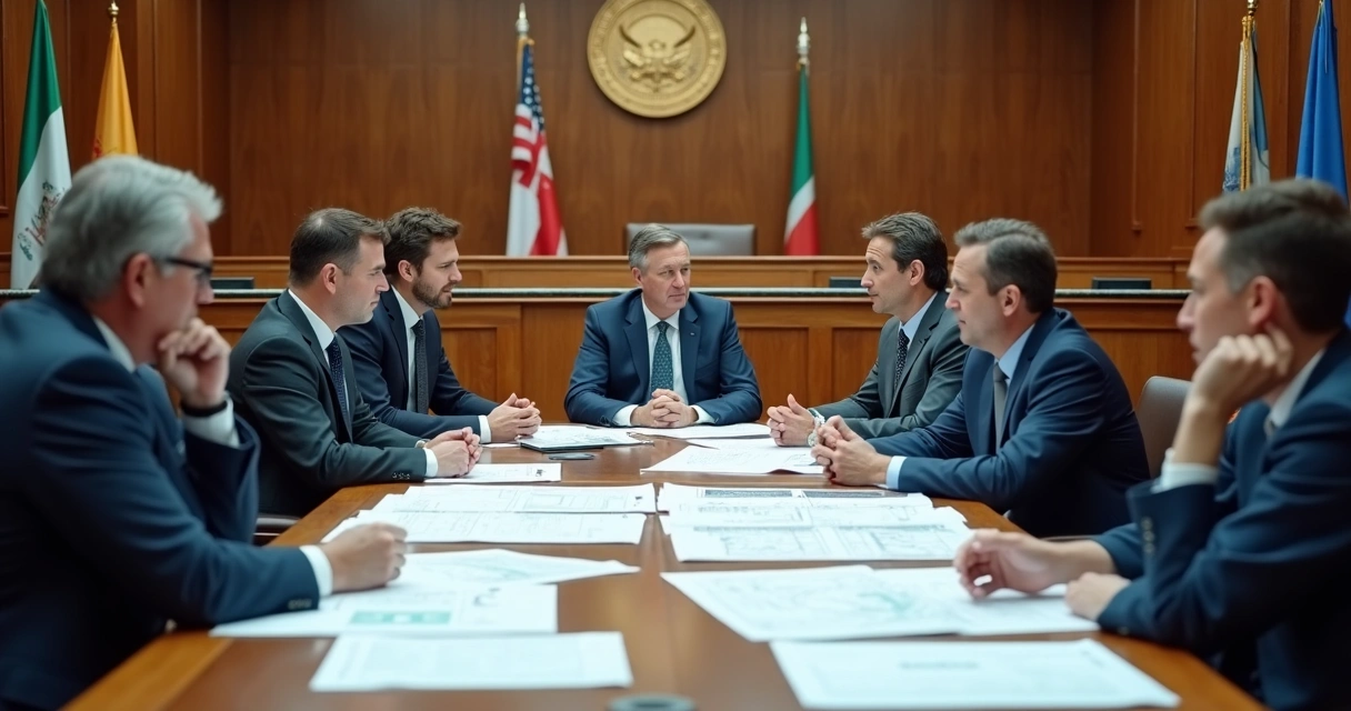 Profissional liberal participando de reunião na câmara municipal
