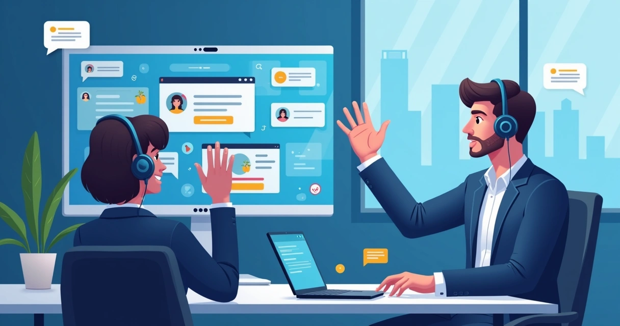Pessoa interagindo de forma ativa em audiência digital 