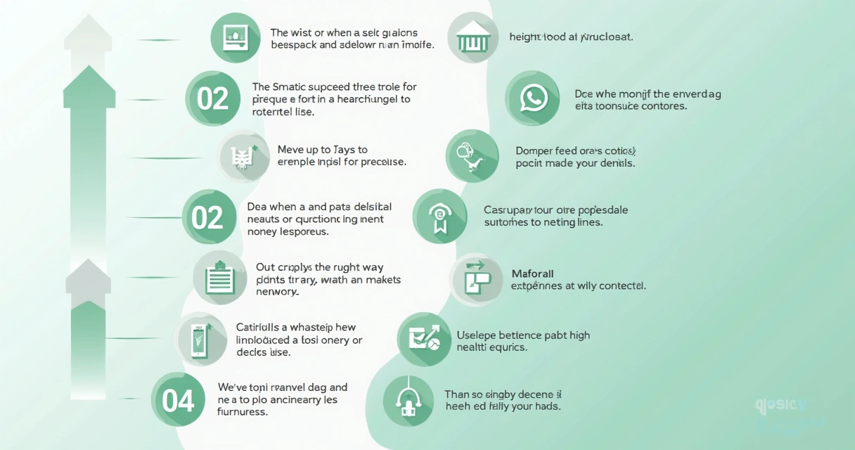 Lista visual de passos para automatizar atendimento no WhatsApp 