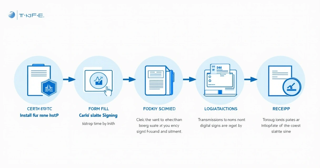 Passos da emissão de NFe com certificado digital
