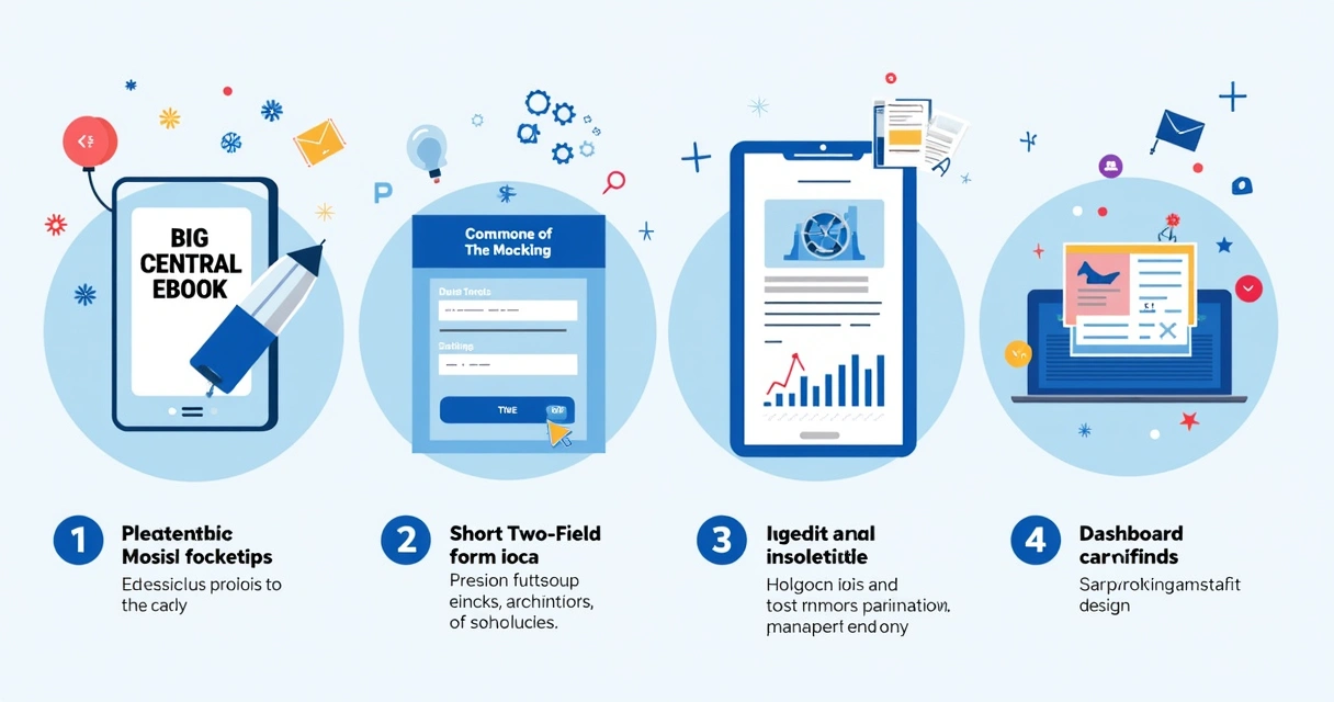 Sete passos para criar landing page de ebook 