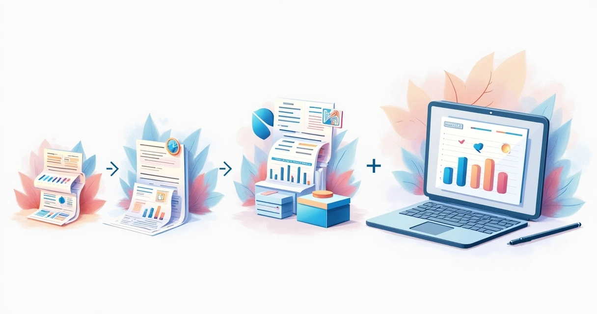 Sequência de passos para migrar do Excel para o CRM 