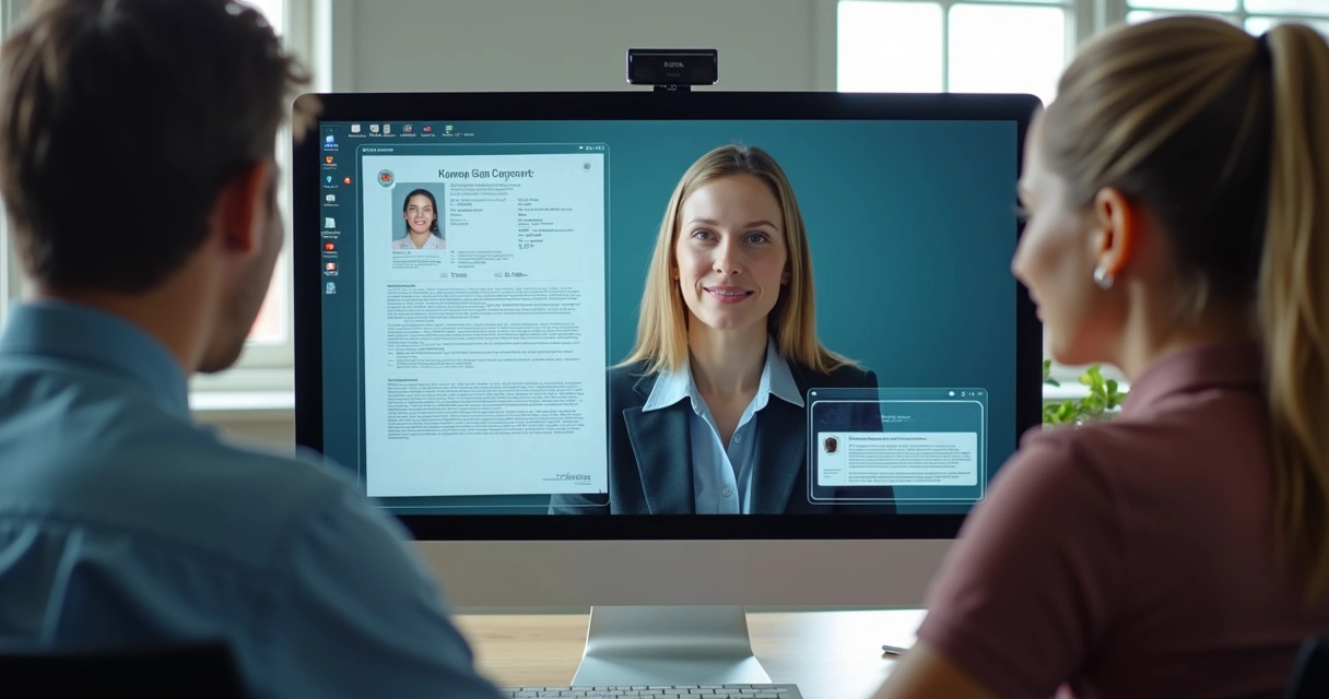 IRS authorized agent verifying documents online