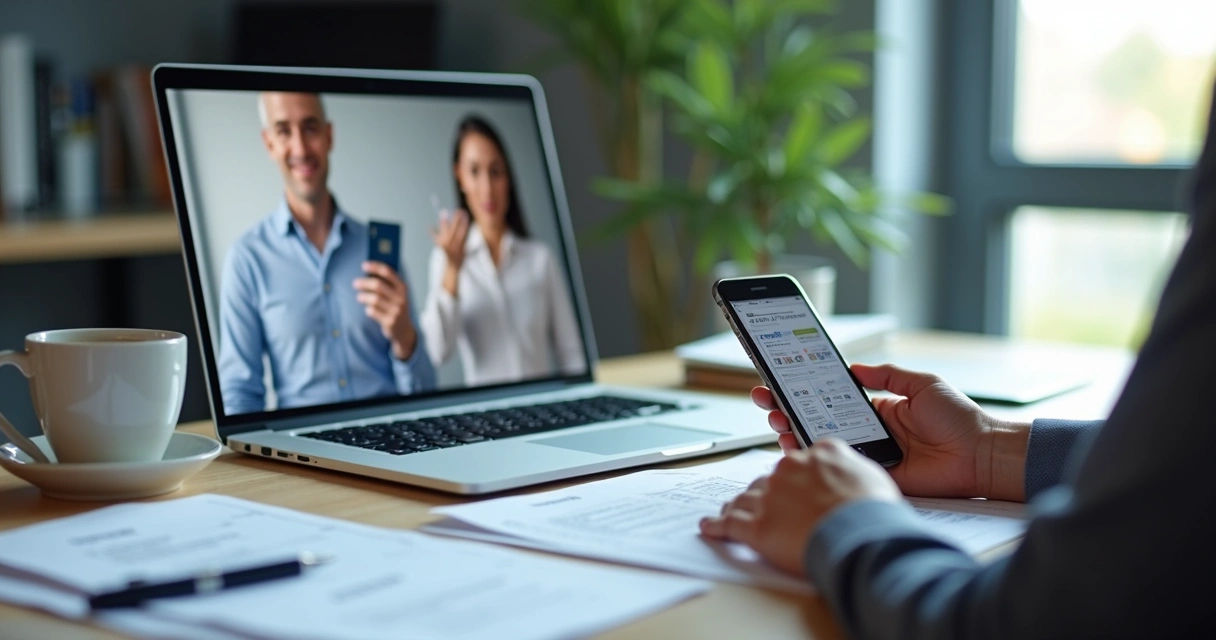 Remote passport review during ITIN application 