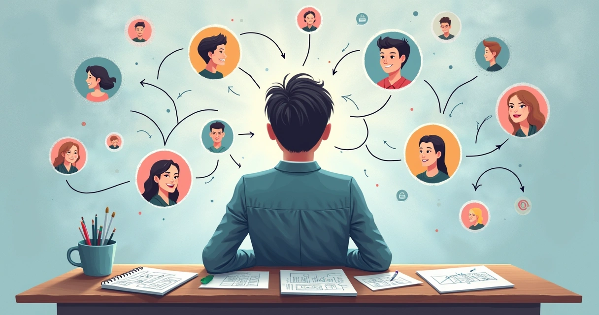 Diagrama de patrones de relaciones humanas 