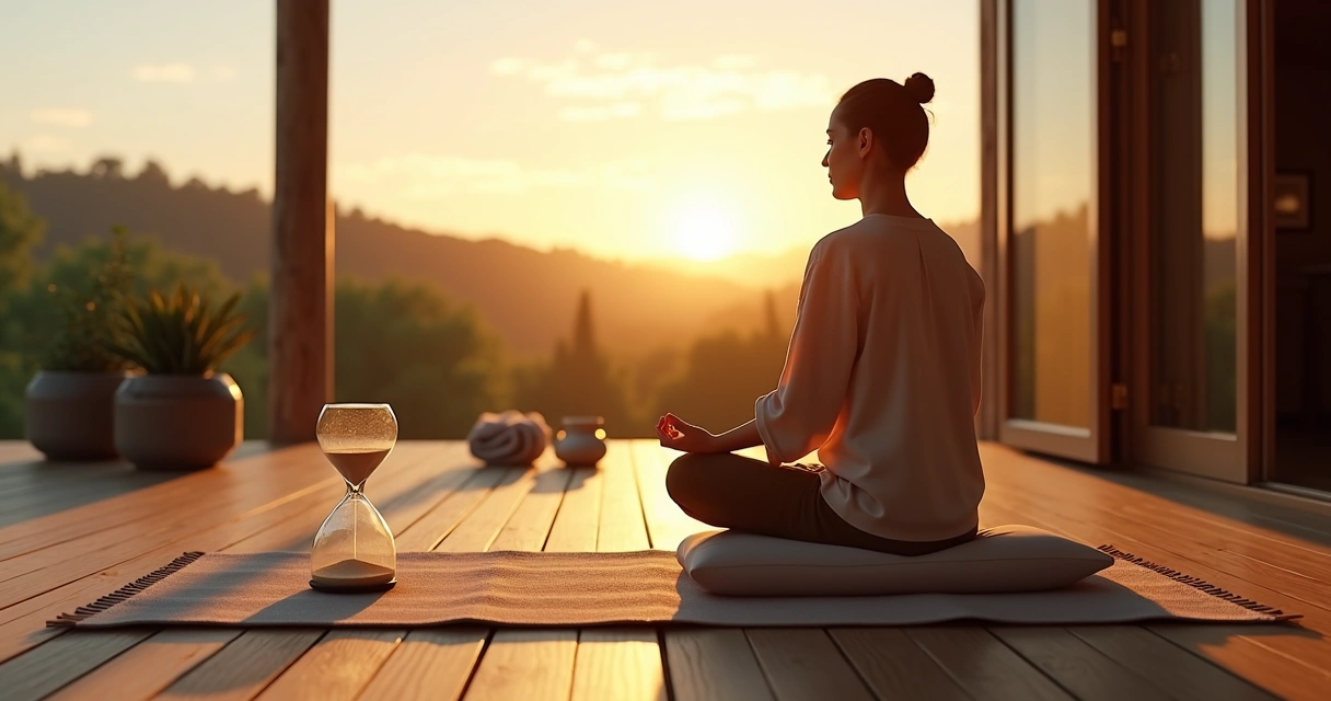 Como identificar o melhor momento para pausar a meditação