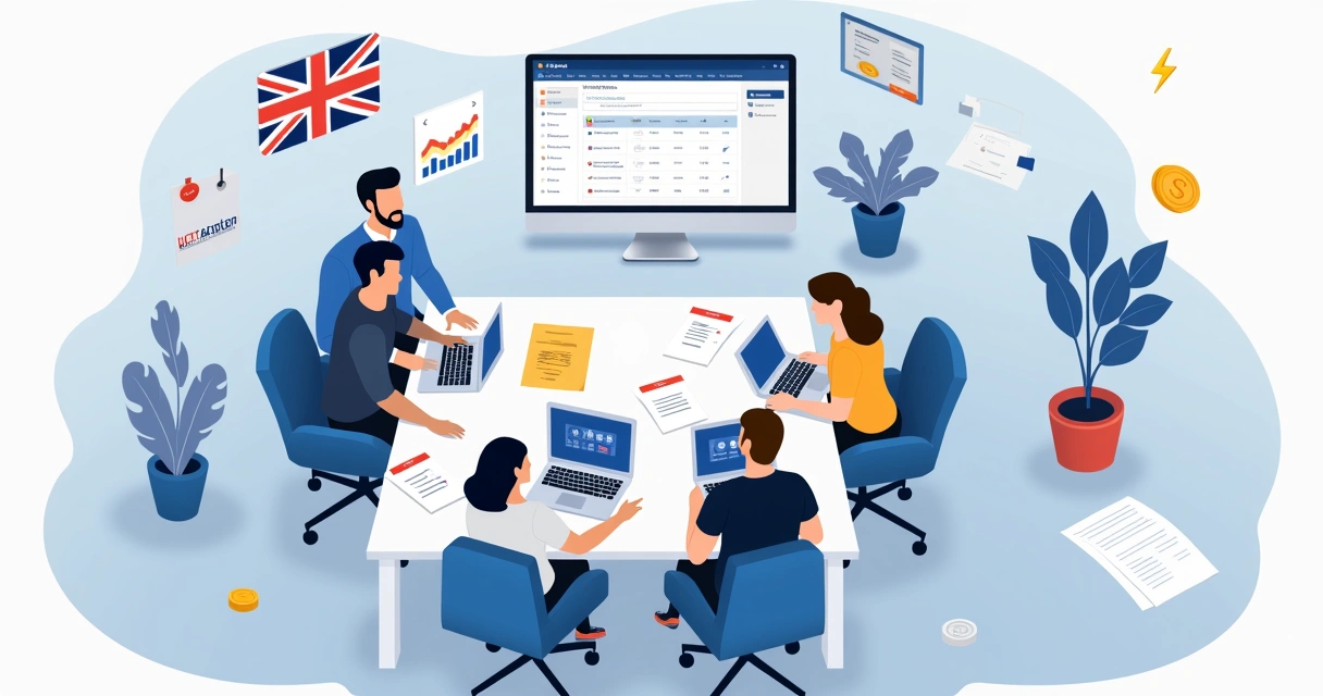 Payroll setup workflow visual 