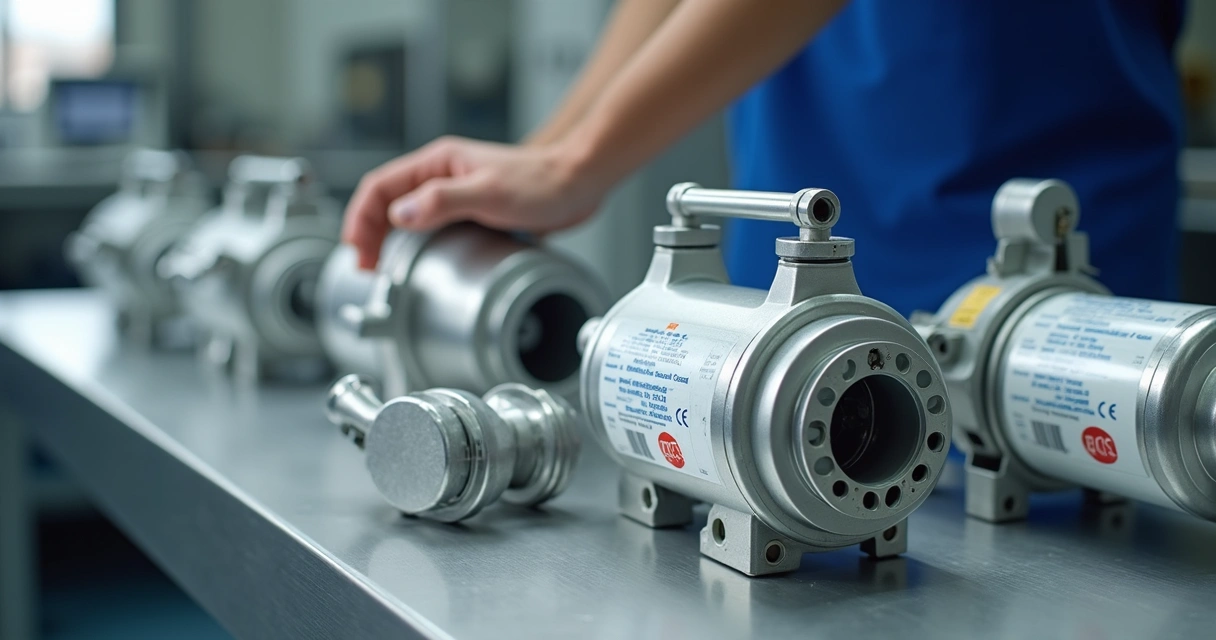 Peças originais de geladeira separadas na bancada de oficina 