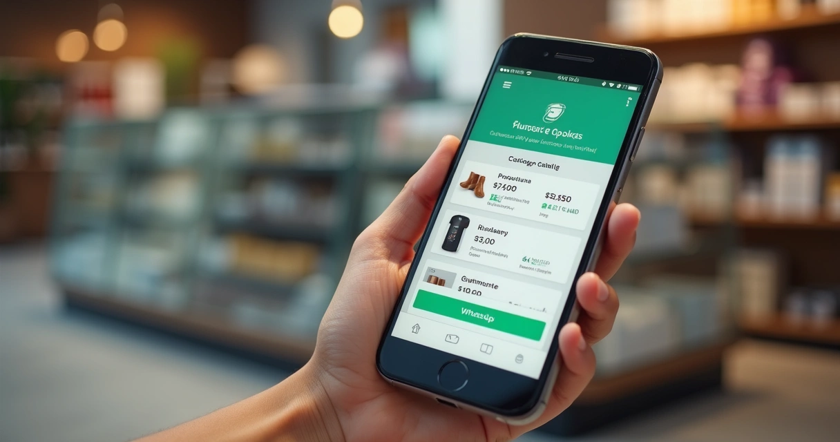 Pedido realizado pelo WhatsApp a partir de catálogo digital 
