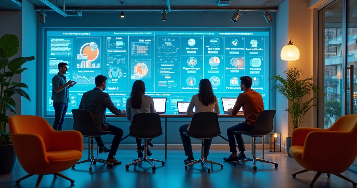 People analytics visual em ambiente de startup