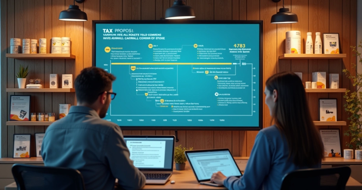 Pequena loja virtual adequando processos fiscais para reforma tributária
